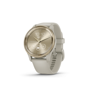 vívomove® Trend Cream Gold Stainless Steel Bezel with French Grey Case and Silicone Band - 1038-1685699019.png